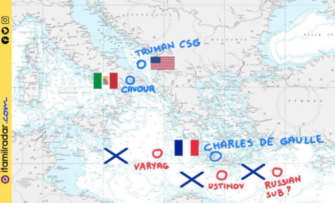 Le « porte-avions » Italie et les manœuvres militaires de l’OTAN dans l’Adriatique