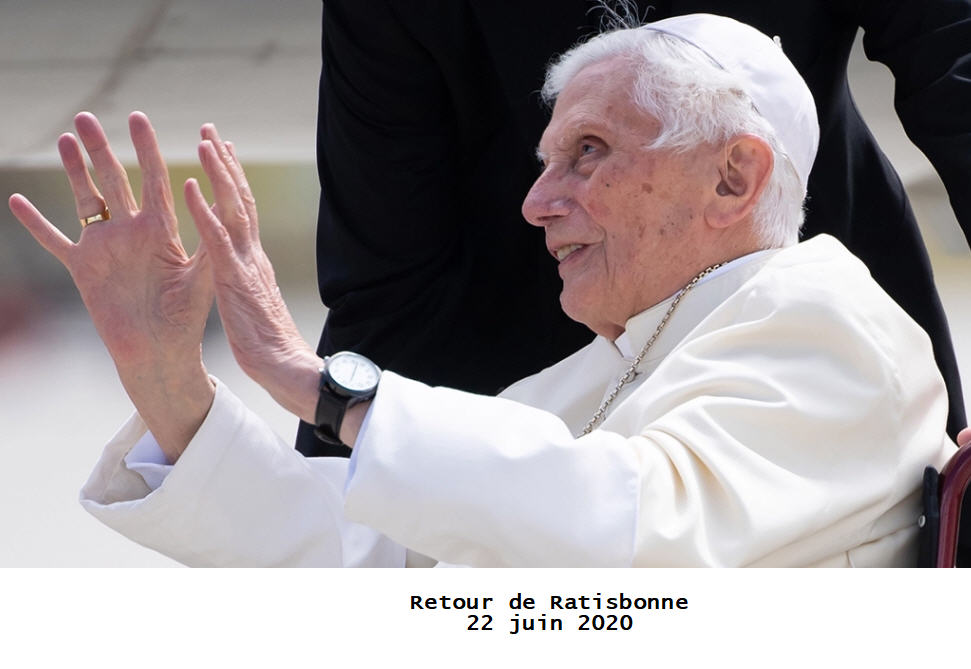 Le pélerinage de Benoît XVI