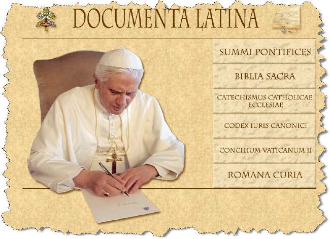 Benoît XVI et le latin: une histoire d’amour