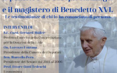 La pensée de Joseph Ratzinger et le magistère de Benoît XVI