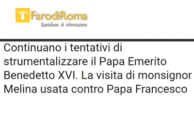 Quand les « nouveaux papistes » enragent
