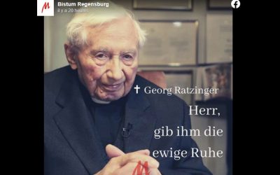 Georg Ratzinger (1924-2020): registre de condoléances
