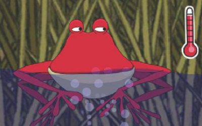 Le covid et la grenouille bouillie