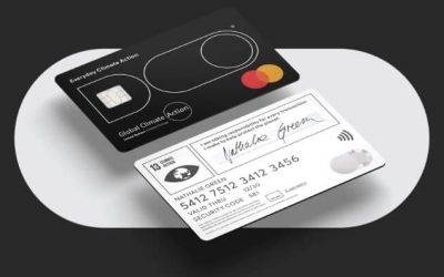 Une carte bancaire « éco-responsable ».