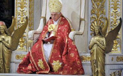 La damnatio memoriae de Benoît XVI continue