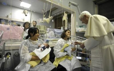 Deus Caritas es (images de Benoît XVI)